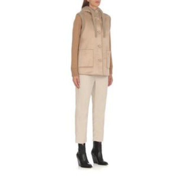 Dond Up Women's Pants & Jumpsuits White Trouser - Picture 2 of 4